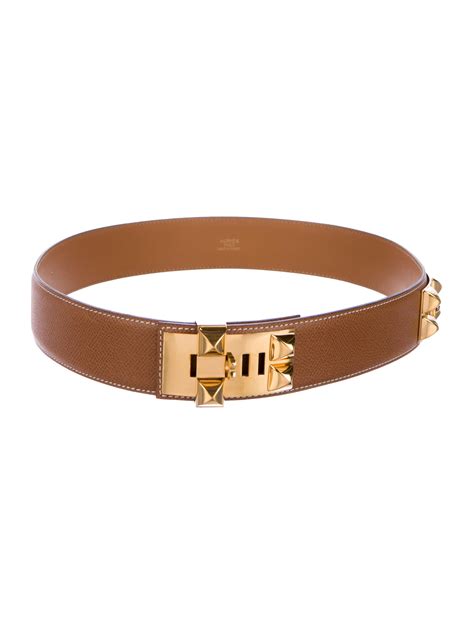 hermes collier de chien leather belt|Hermes belt female.